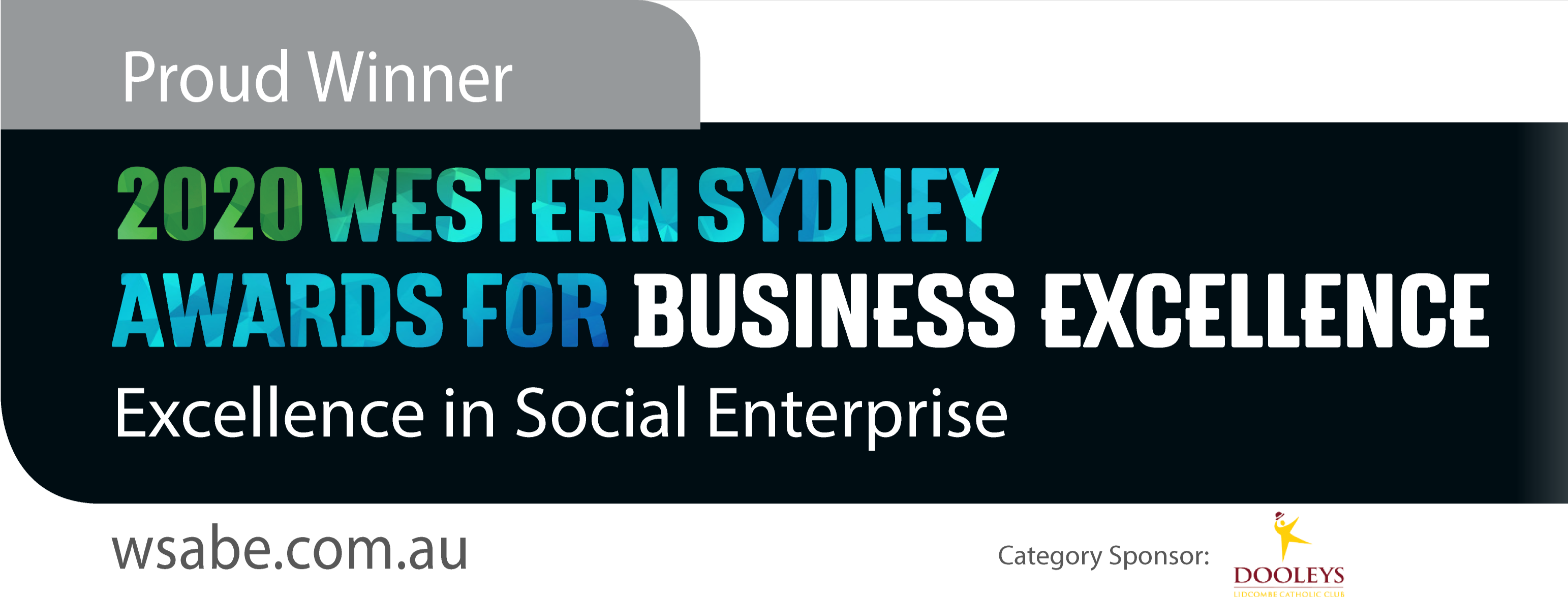 Winner - 2020 Western Sydney Awards for Business Excellence